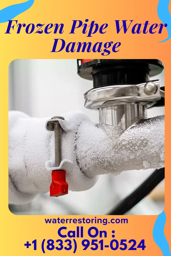 Frozen Pipe Water Damage in Winder, GA